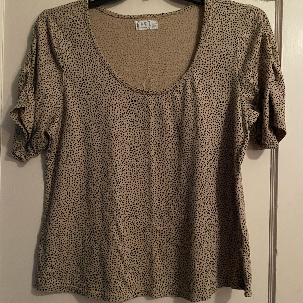 Maurices Cheetah Print Top